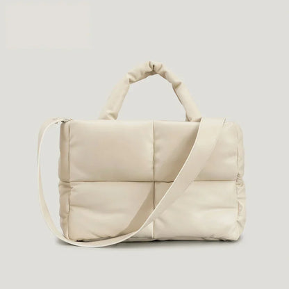 Quilted Luxury Nylon Down Cotton Bag