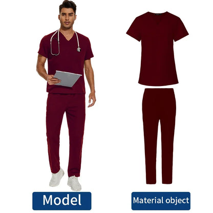 V Neck Scrub sets for men