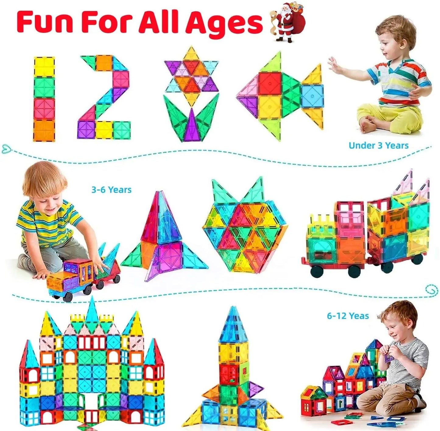 STEM Learning Magnet Construction Set