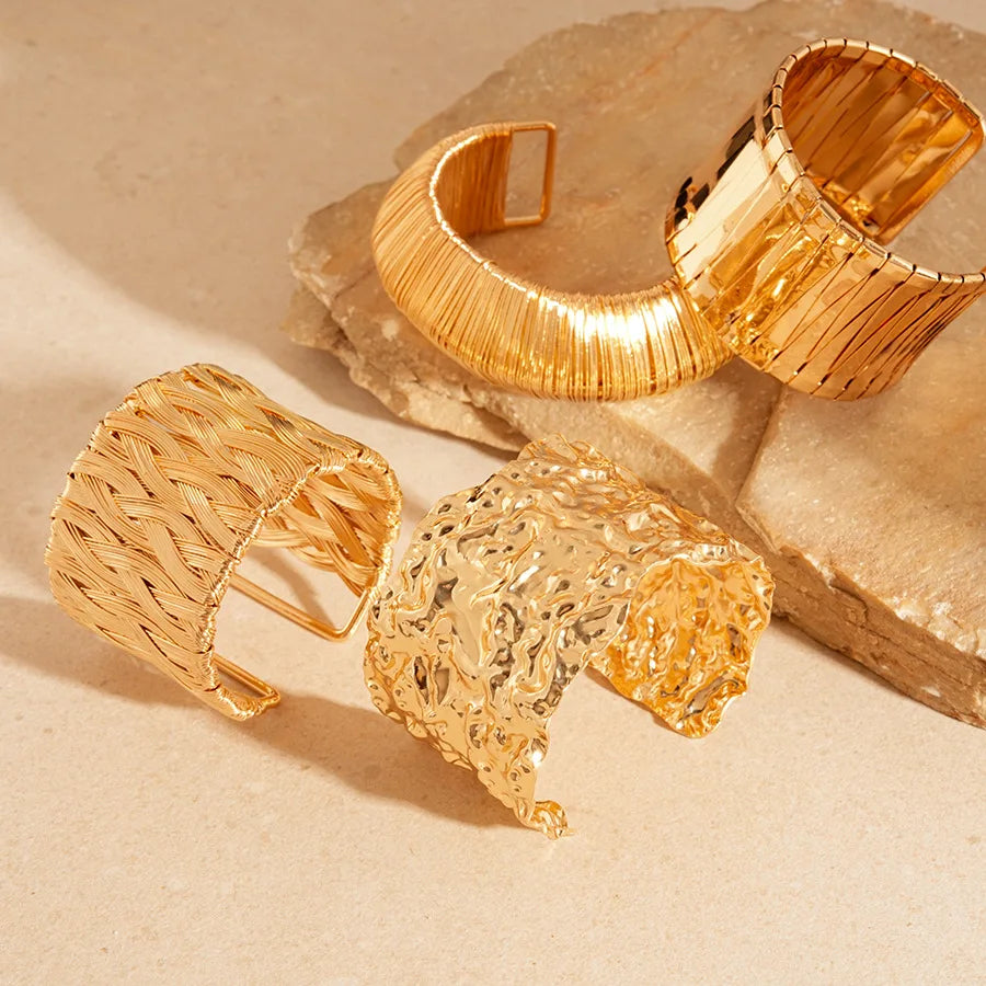 Punk Stainless Steel Bracelets Bangles