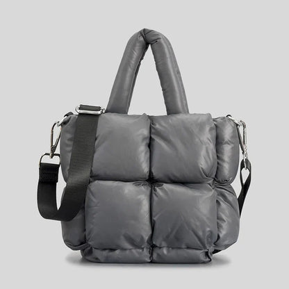 Quilted Luxury Nylon Down Cotton Bag