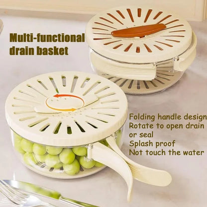 Vegetable Fruit Cleaning And Drainage Basket