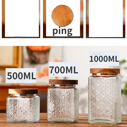 Airtight Glass Jars - Everyday Essentials