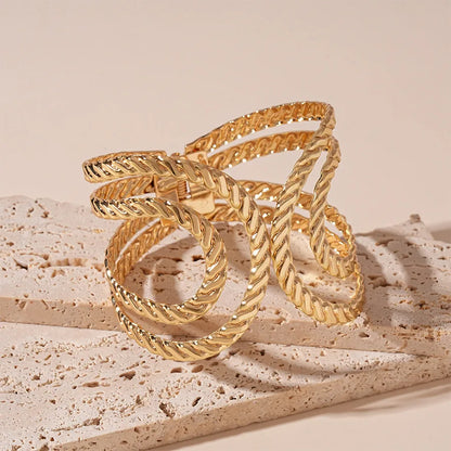 Punk Stainless Steel Bracelets Bangles