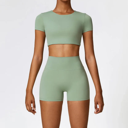 2 Piece Workout Leggings - MONLANE
