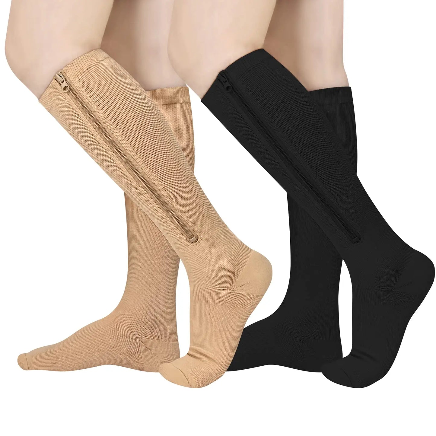 Medical Zipper Compression Socks (U CARE) - MONLANE