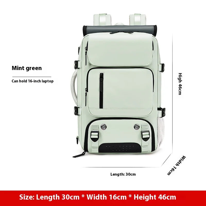 Large Travel Backpack Boardable Backpack USB Charging
