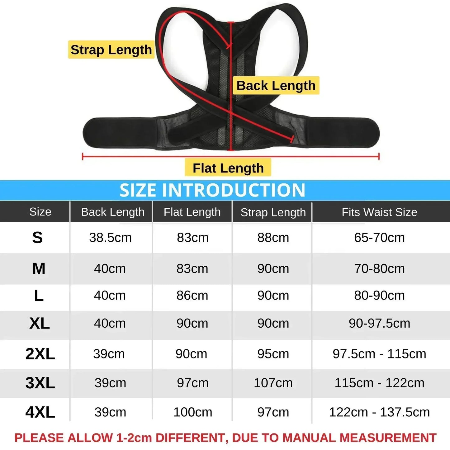 Posture Corrector Orthotic Support (U CARE) - MONLANE