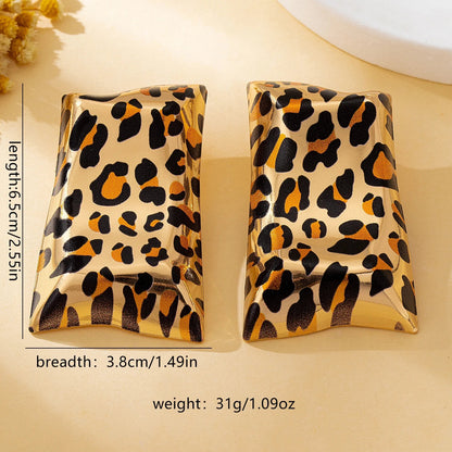 A Pair of Fashionable Women's Earrings