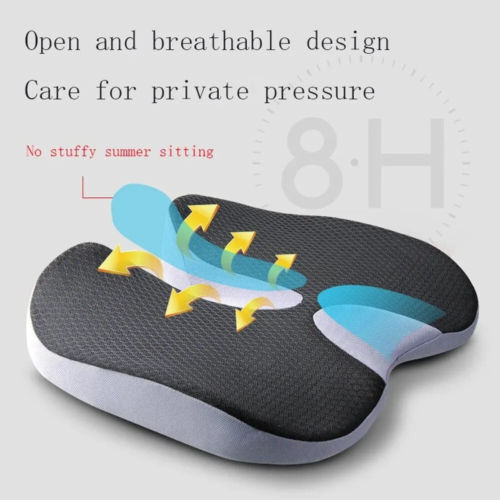 Non Slip Orthopedic Memory Foam Car Seat - MONLANE