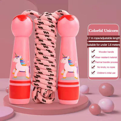 Children's Sports Adjustable Cotton Rope