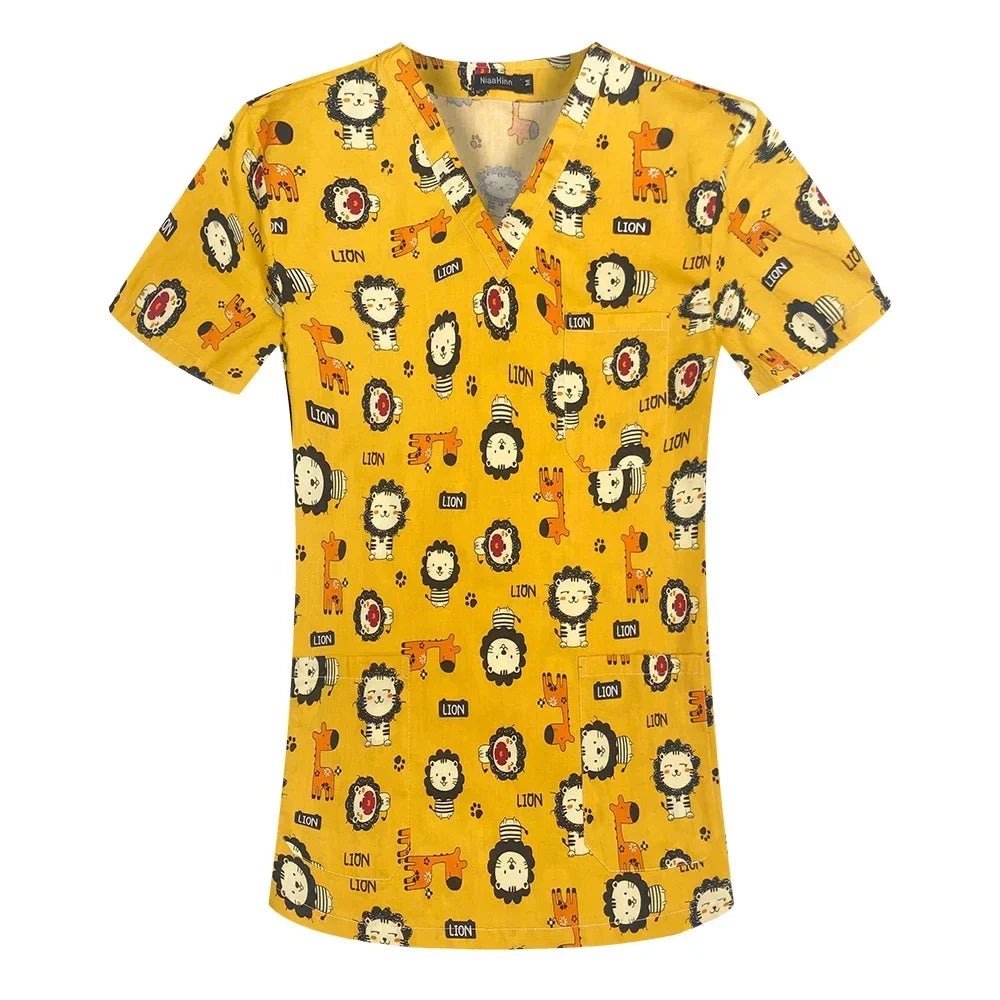 Scrub tops