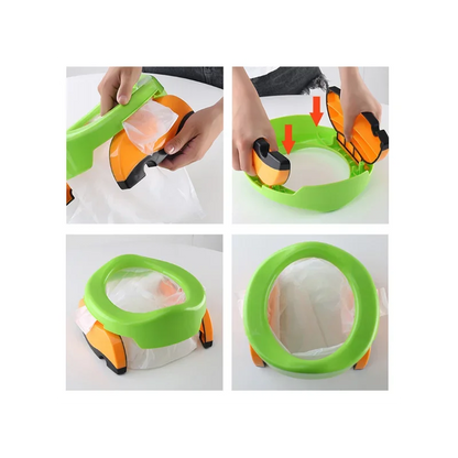 Foldaway Toilet Training Seat for Travel