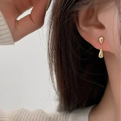 Water Drop Stud Earrings - MONLANE