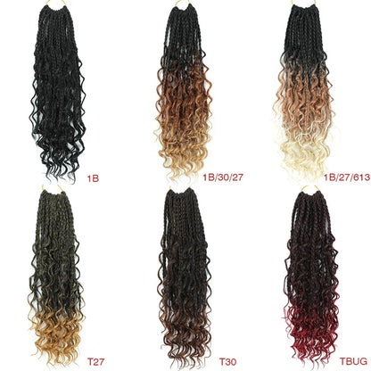 Goddess Box Braids Crochet Hair