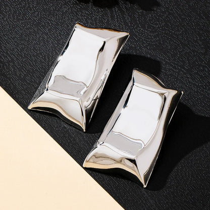 A Pair of Fashionable Women's Earrings