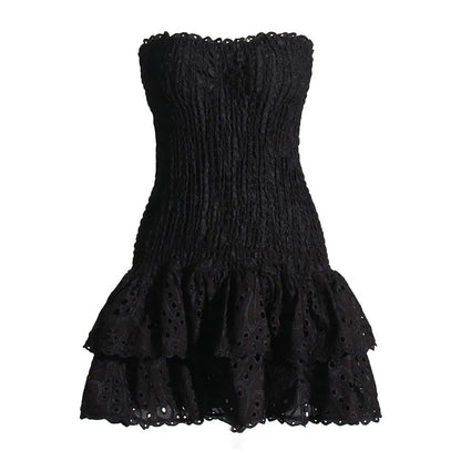 Strapless High Waist Slimming Dress