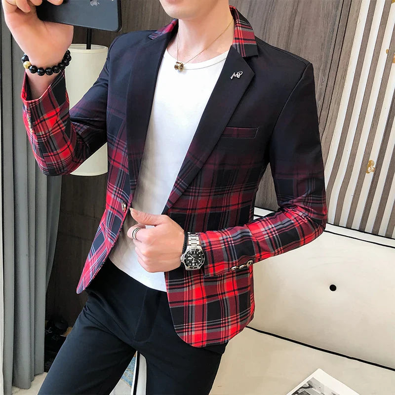 Men's Blazer Suit Jacket