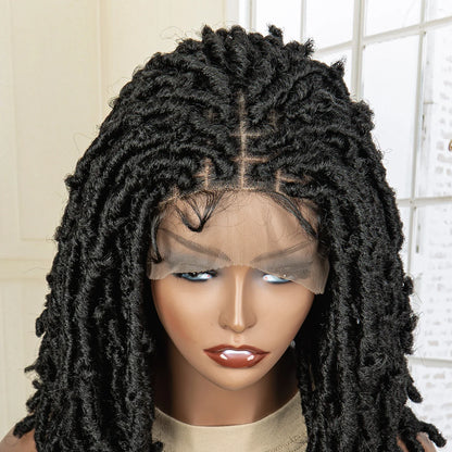 Dreadlocks Braided Lace Frontal Wig - MONLANE