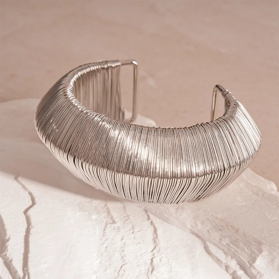 Punk Stainless Steel Bracelets Bangles