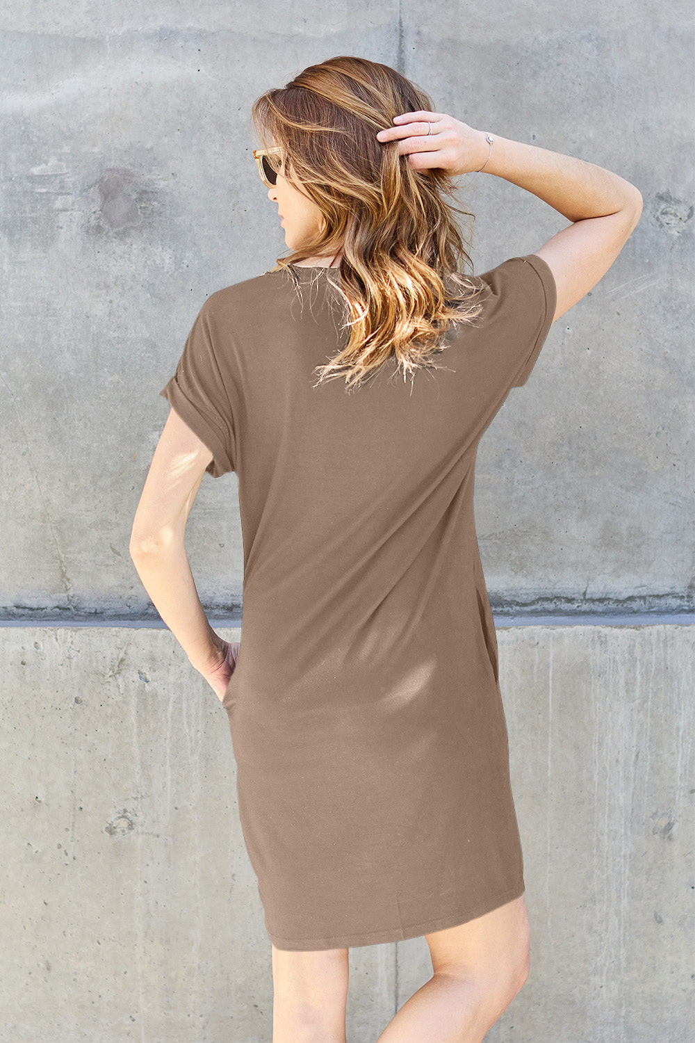 Full size Dress with Pockets - MONLANE