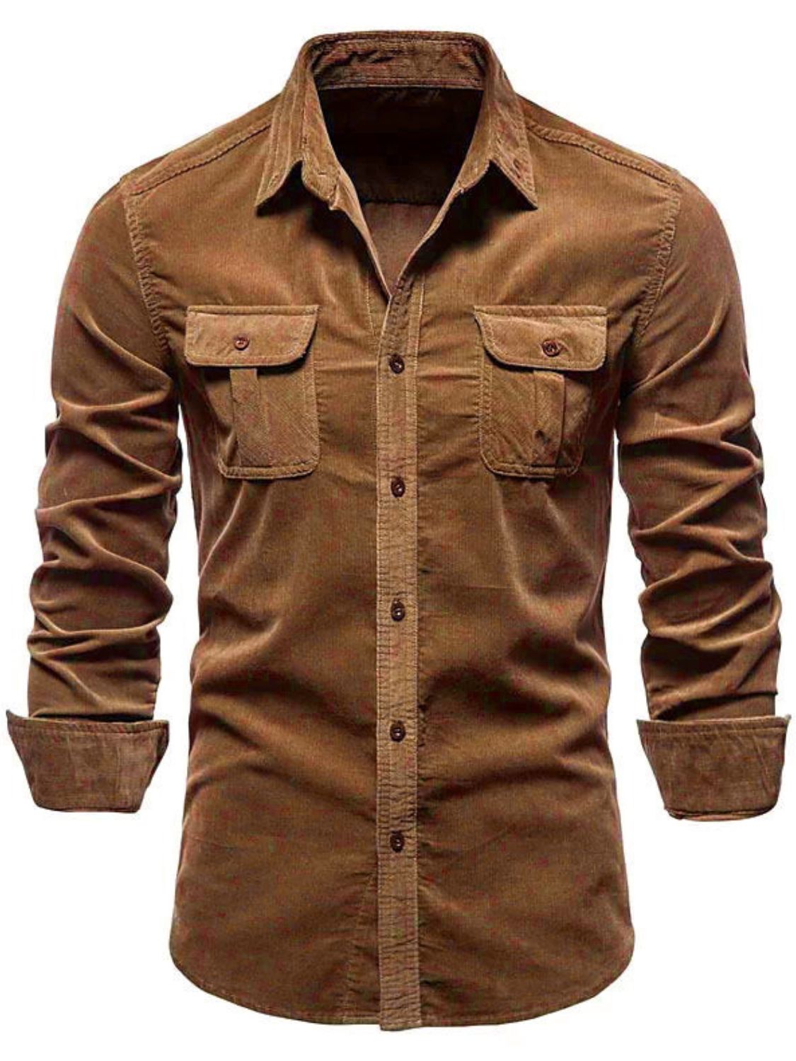 Men's Full Size Button Down Shirt