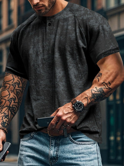 Men's Full Size Short Sleeve T-Shirt