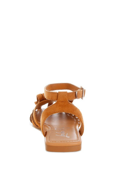Corvina Bead Embellished Cut Work Flats