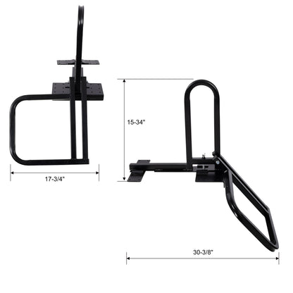 Foldable Pickup Truck Tailgate One-Step Ladder - Universal Fit.