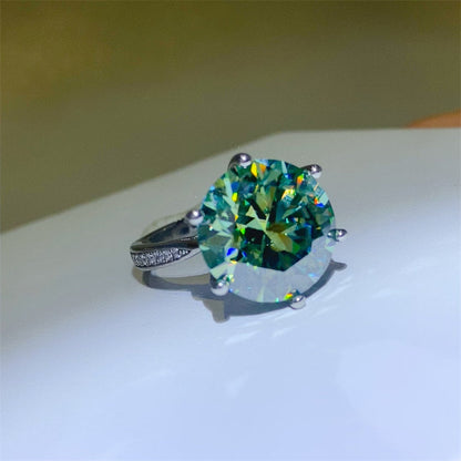 Moissanite 925 Sterling Silver Ring