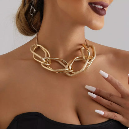 18K Gold-Plated Chain Necklace