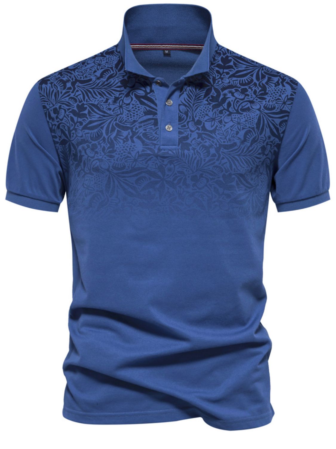 Men's Printed Short Sleeve Polo