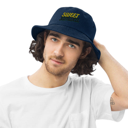 Sweet Jamaica Denim bucket hat - MONLANE