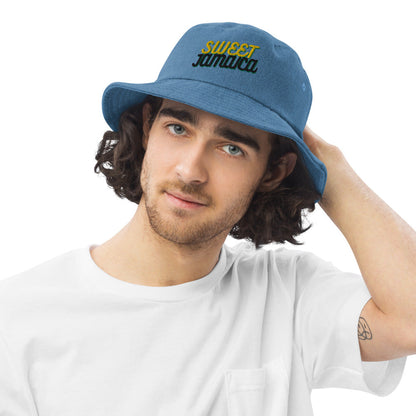 Sweet Jamaica Denim bucket hat - MONLANE