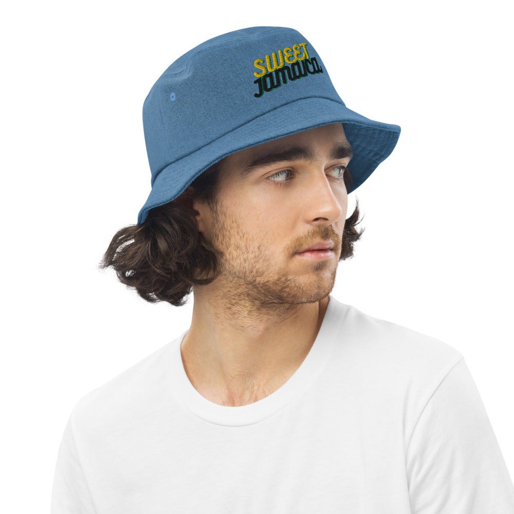 Sweet Jamaica Denim bucket hat - MONLANE