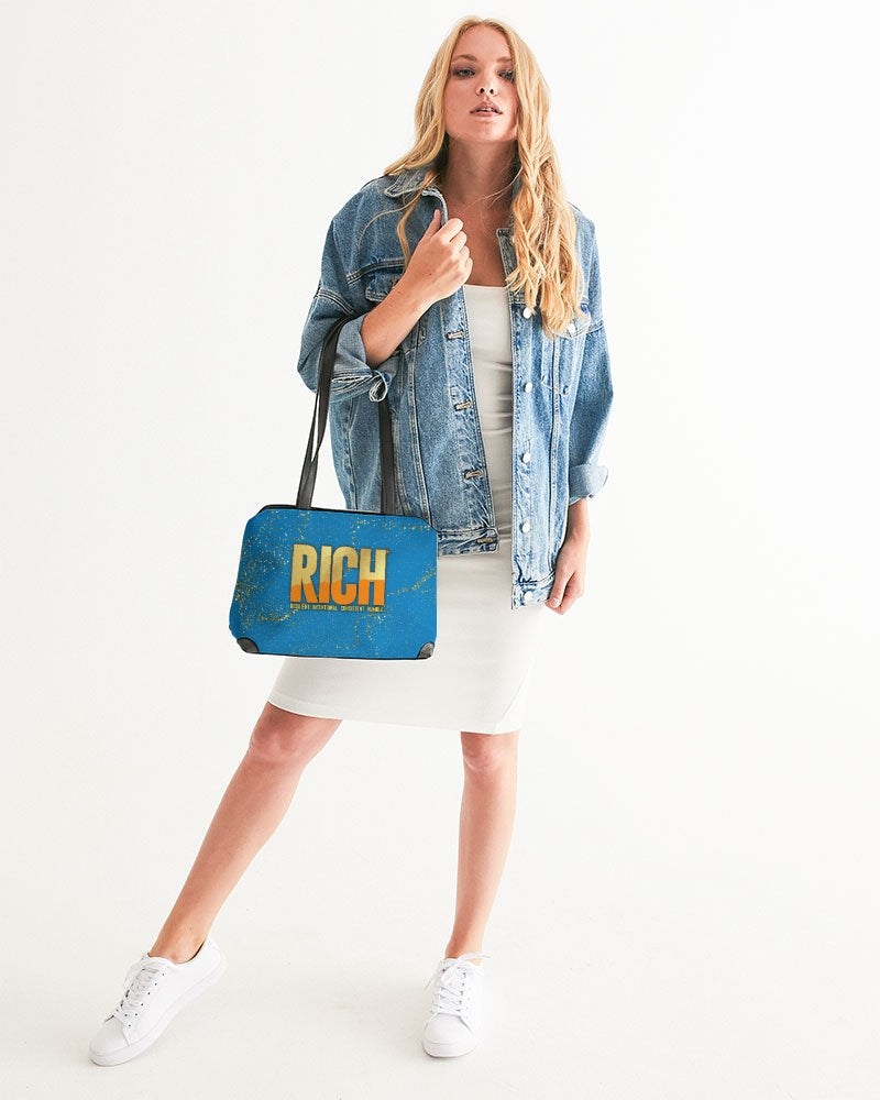 RICH Signature Leather Shoulder Bag - MONLANE