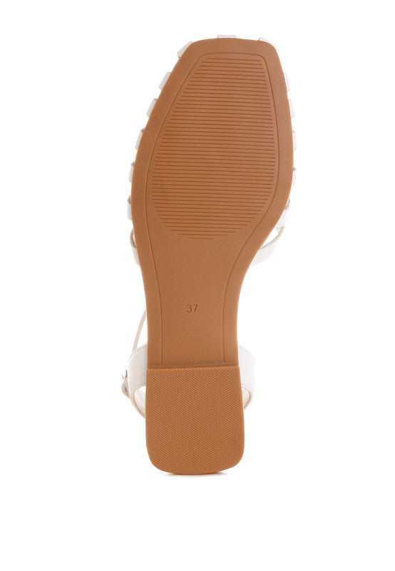 Saguara Cut Work Bead Embellished Flats