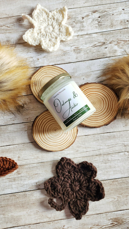 Oakmoss & Amber Candle - MONLANE