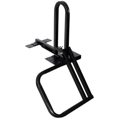 Foldable Pickup Truck Tailgate One-Step Ladder - Universal Fit.