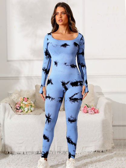 Long Sleeve Active Jumpsuit - MONLANE