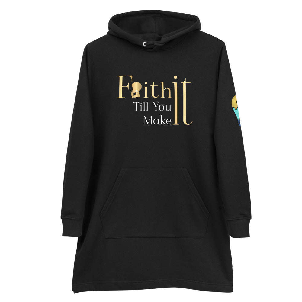 Faith It Hoodie dress - MONLANE