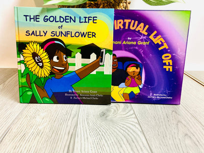 Imani Book bundle (Golden Life & Virtual Lift Off) Children's Science Books - MONLANE