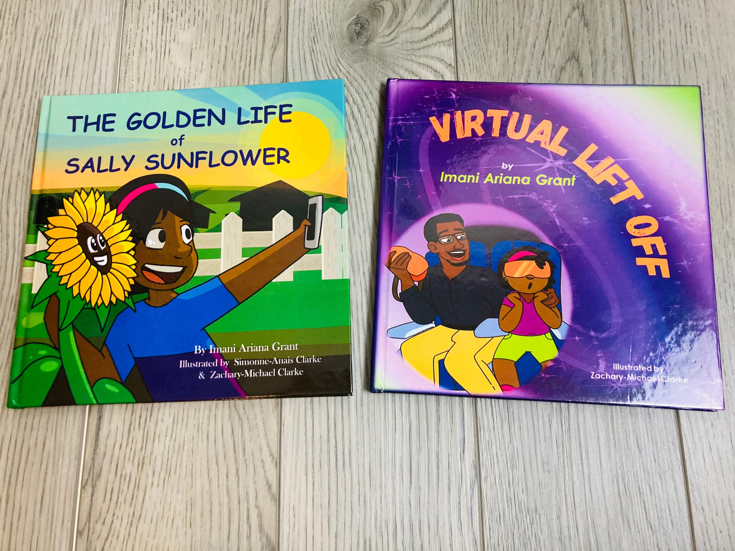 Imani Book bundle (Golden Life & Virtual Lift Off) Children's Science Books - MONLANE