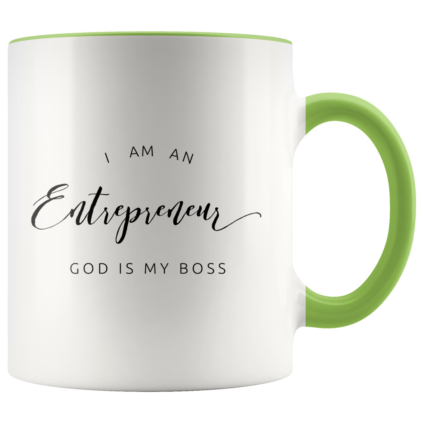God Is The Boss Mug - MONLANE