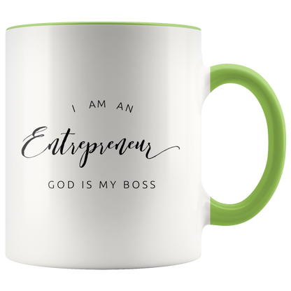 God Is The Boss Mug - MONLANE
