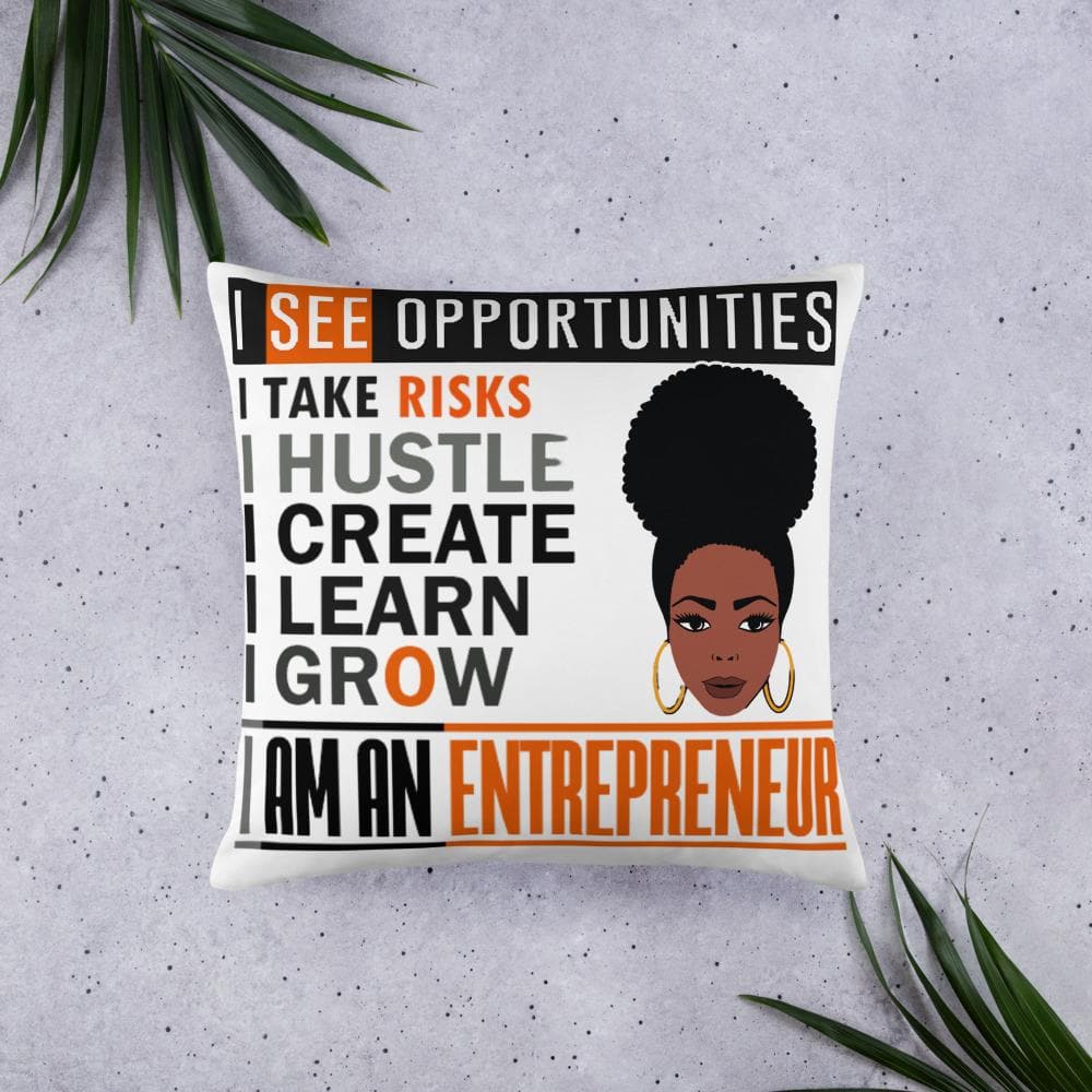 I Am An Entrepreneur Pillow - MONLANE