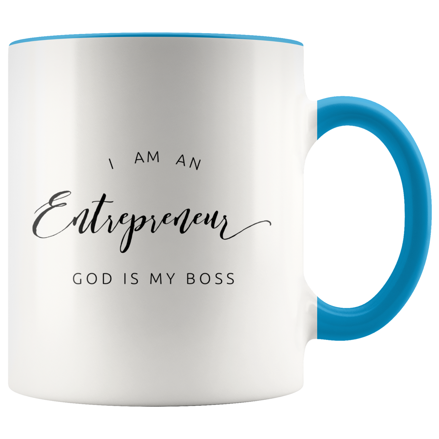 God Is The Boss Mug - MONLANE