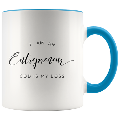 God Is The Boss Mug - MONLANE