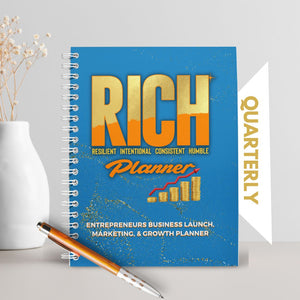 Quarterly R.I.C.H Planner (PAPERBACK)