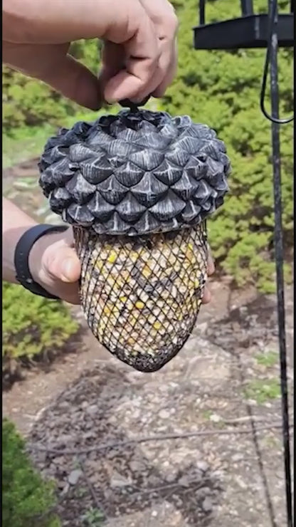 Bird Feeder Outdoor Hanging Food Dispenser